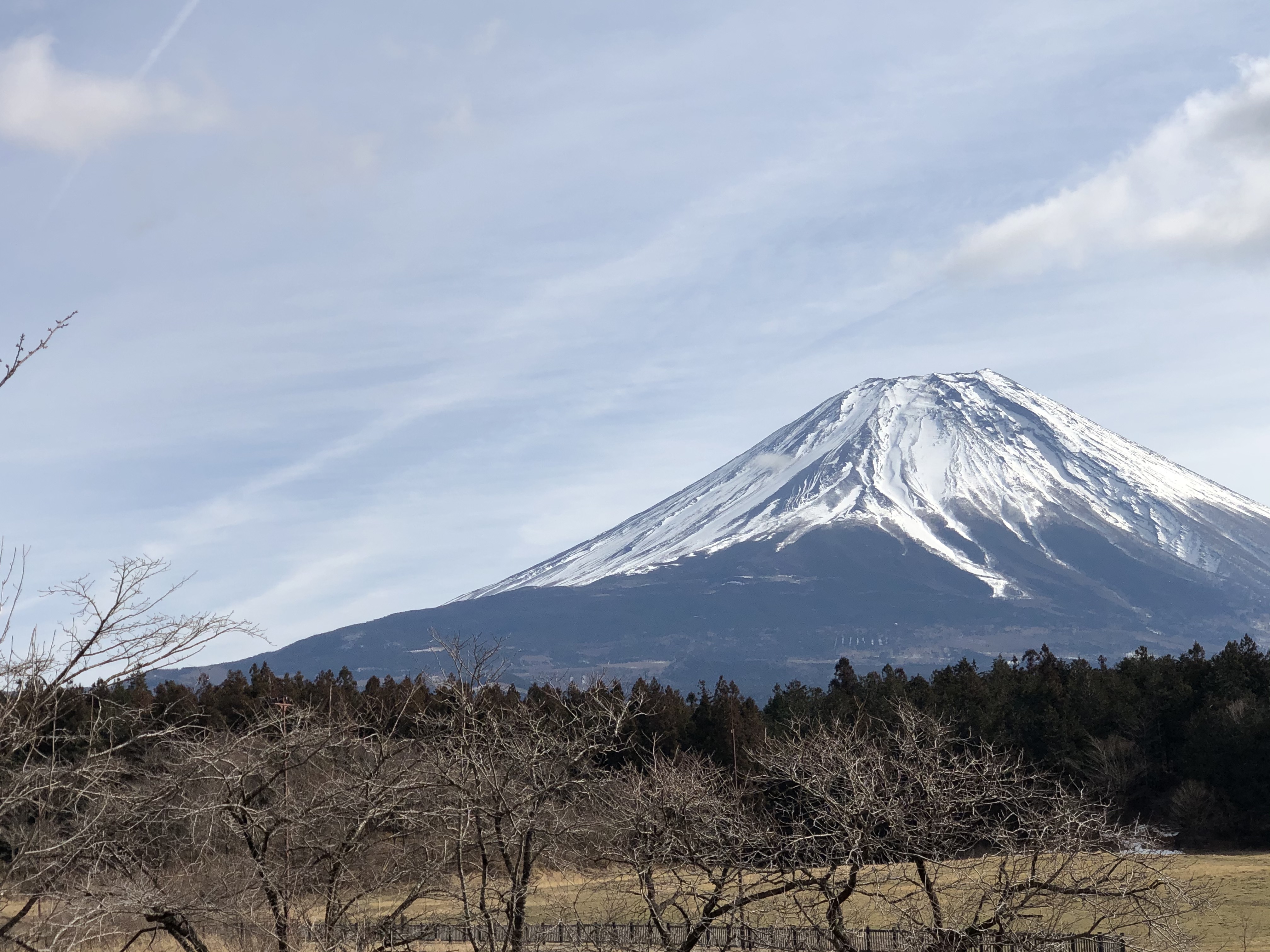 富士山　山梨側から